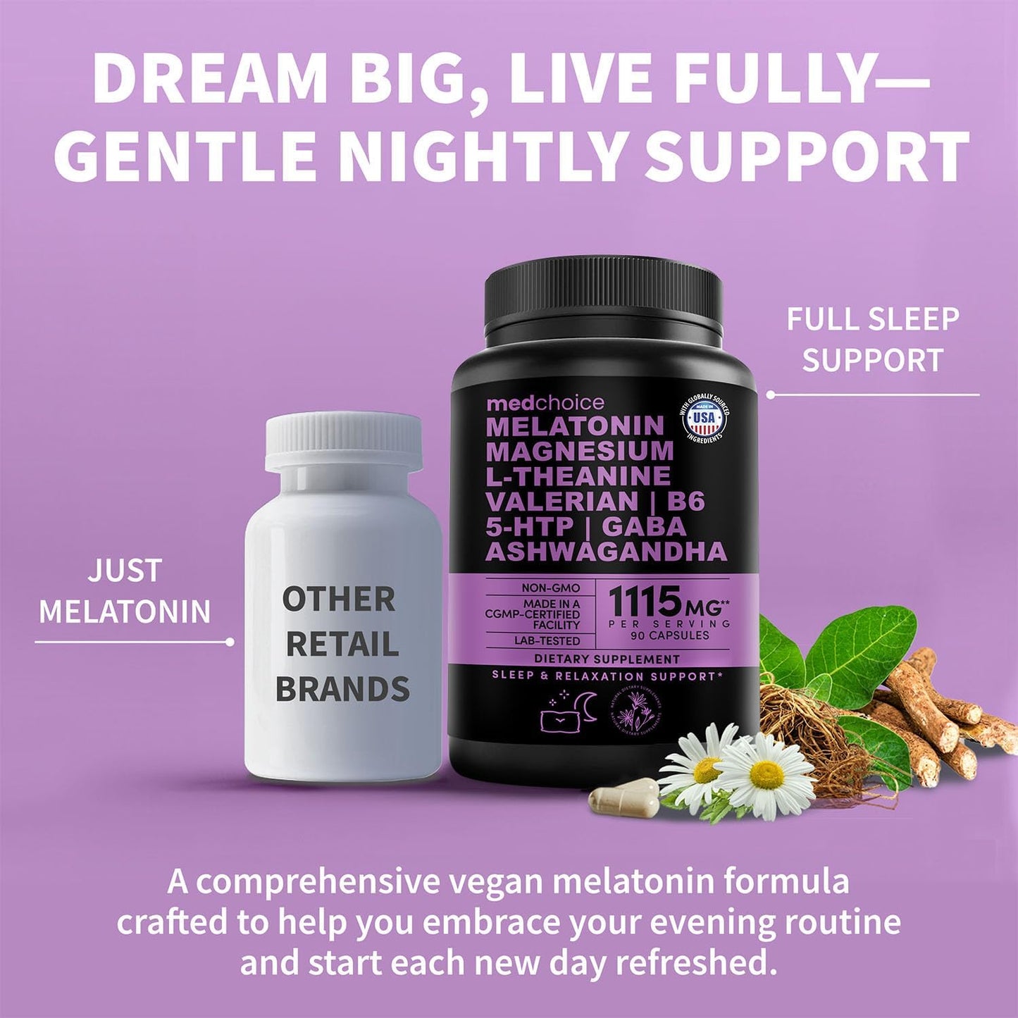 12-in-1 Melatonin Sleep Capsules