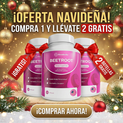 Cápsulas de remolacha Rosabella para favorecer la circulación y la vitalidad*