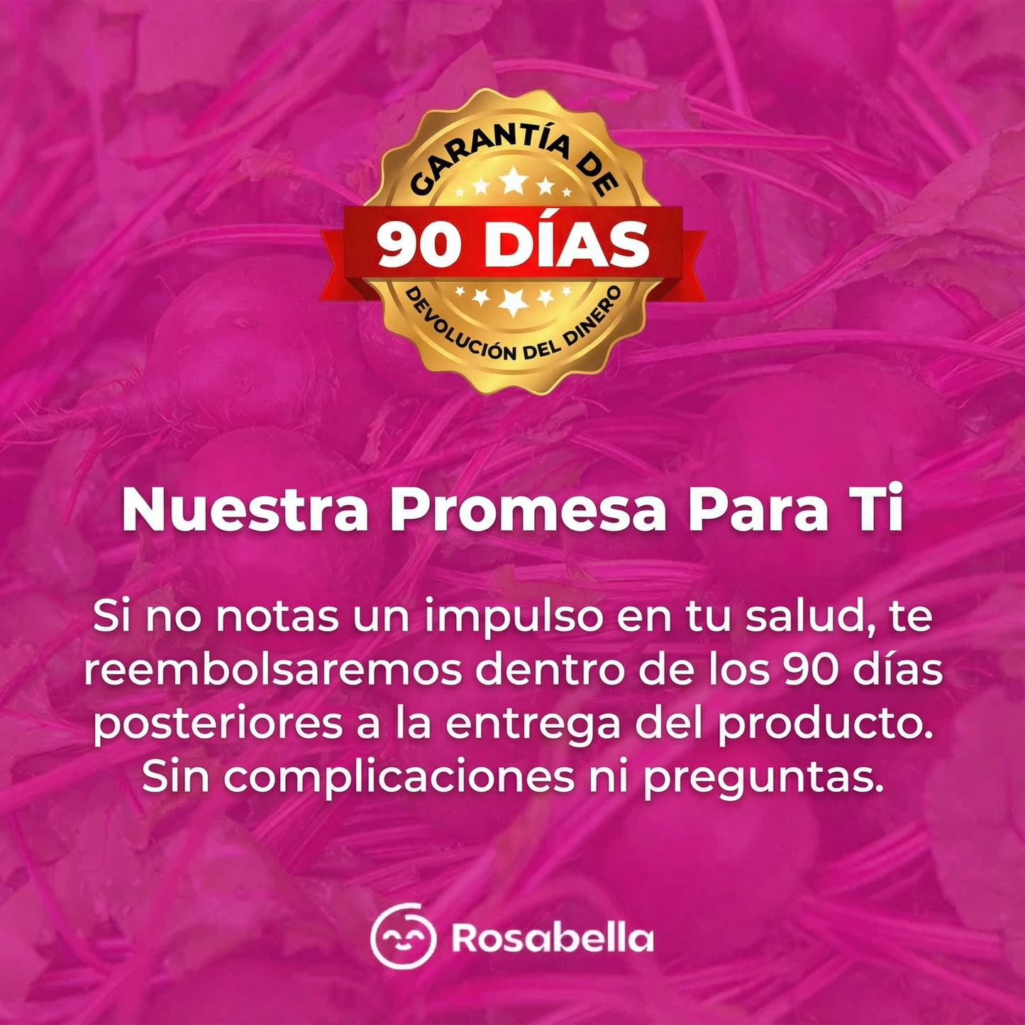 Cápsulas de remolacha Rosabella para favorecer la circulación y la vitalidad*