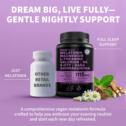 12-in-1 Melatonin Sleep Capsules