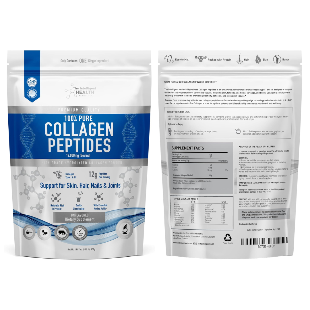 Collagen Peptides Powder, 45 Servings