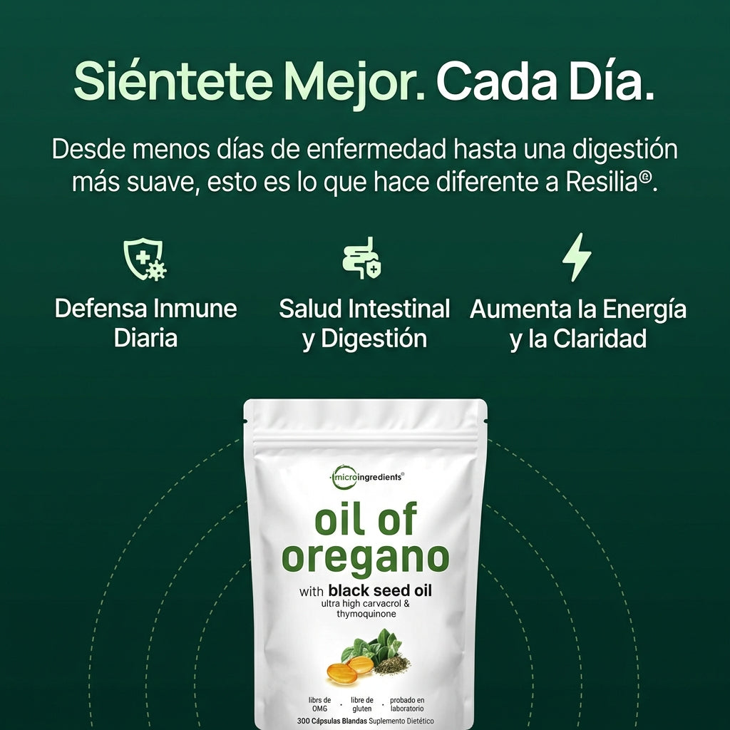 Aceite de Orégano + Semilla Negra