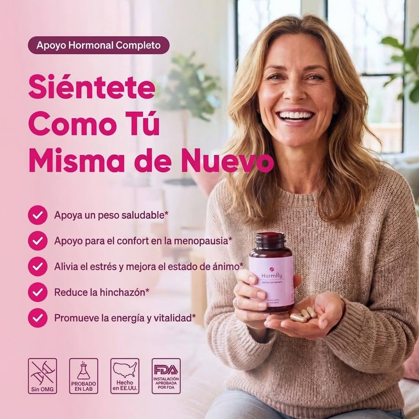 Hormify — Equilibrio Hormonal Natural (60 Cápsulas)
