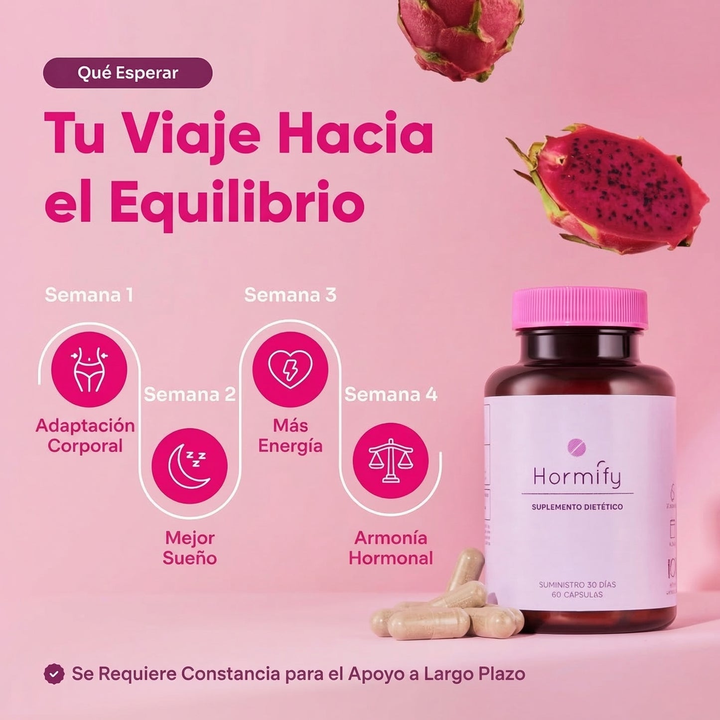 Hormify — Equilibrio Hormonal Natural (60 Cápsulas)